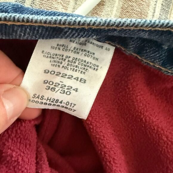 Cabela’s Fleece Lined Jeans 36 x 30 - Picture 6 of 6